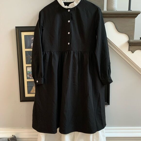 Gothic Doll Wednesday Adams Lxnan Studios Dress sz S ( generous) Net - Picture 5 of 5